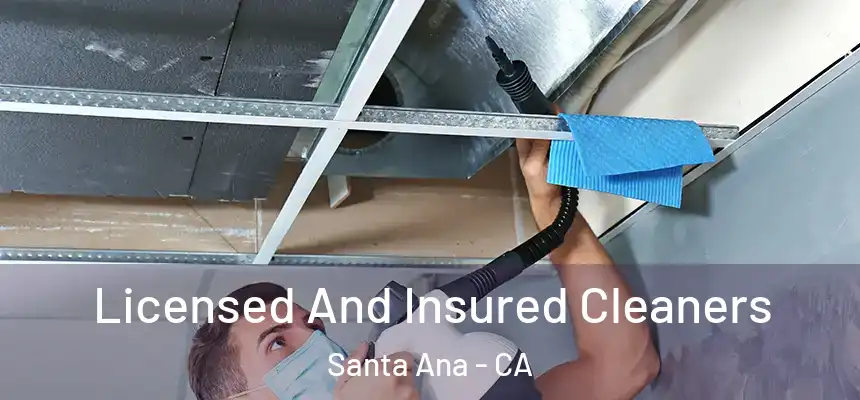 Licensed And Insured Cleaners Santa Ana - CA
